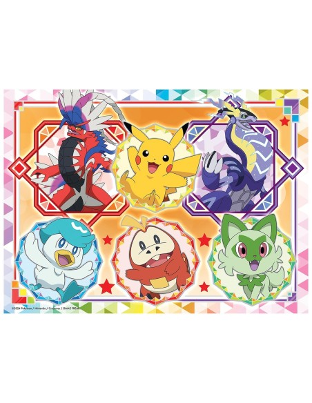 Puzzle 100 piezas XXL Pokemon 12001075 POKEMON RAVENSBURGUER
