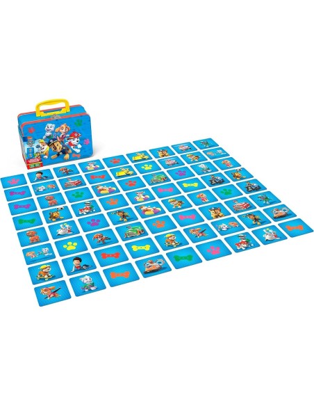 Patrulla Canina Memory maletin metal 6066827 | PAW PATROL SPIN MASTER ...