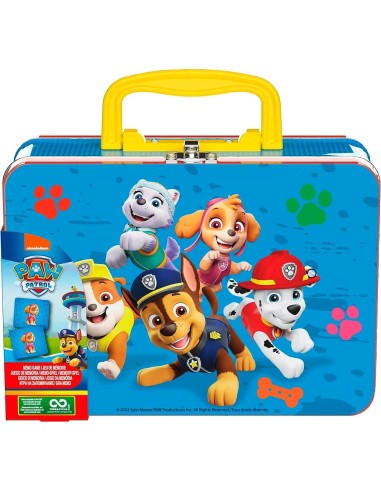 Patrulla Canina Memory maletin metal 6066827 | PAW PATROL SPIN MASTER ...