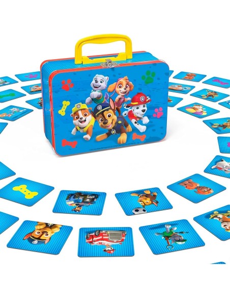 Patrulla Canina Memory maletin metal 6066827 | PAW PATROL SPIN MASTER ...