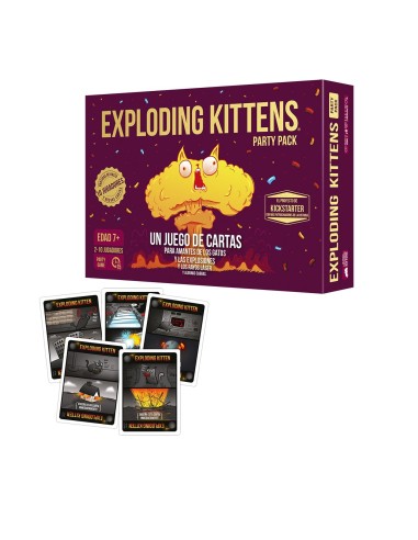 Exploding Kittens Party Pack EKIEK04ES ASMODEE