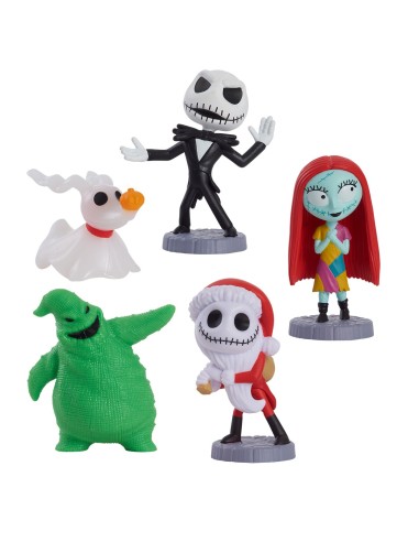 Pack 5 figuras Pesadilla antes de Navidad 17647 JUST PLAY