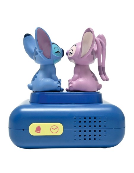 Reloj despertador Stitch y Angel RL800D2 DISNEY LEXIBOOK