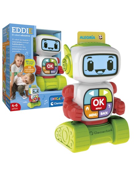 Robot educativo Eddie 55617 CLEMENTONI