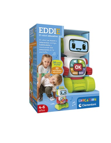 Robot educativo Eddie 55617 CLEMENTONI