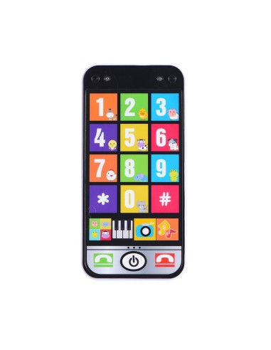Mi primer smartphone con luces y sonidos.10 melodías distintas 782T01000 TACHAN