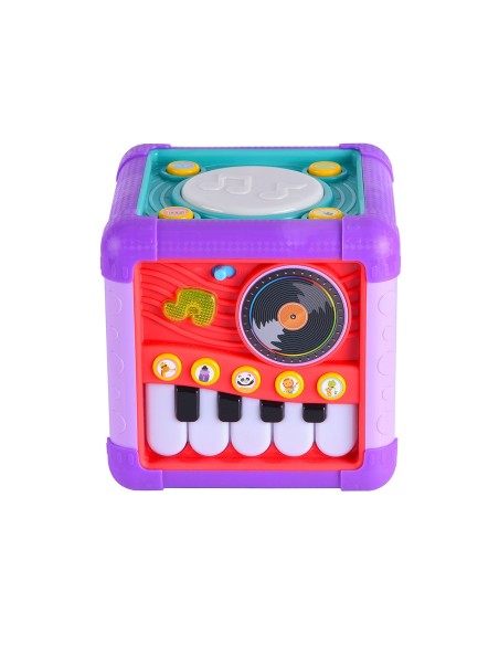 Cubo activity musical con Sonidos, luces y Juegos Educativos. Juguete Sensorial 782T01008 TACHAN