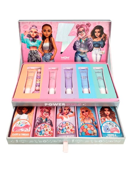 Set Brillos labiales con Charms WOW00160 KIDS LICENSING