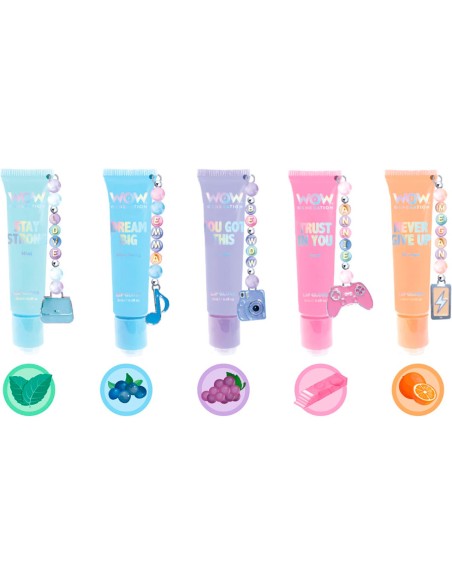 Set Brillos labiales con Charms WOW00160 KIDS LICENSING