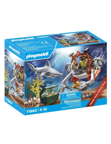 Promo Pack Búsqueda del tesoro con submarino 71860 PLAYMOBIL