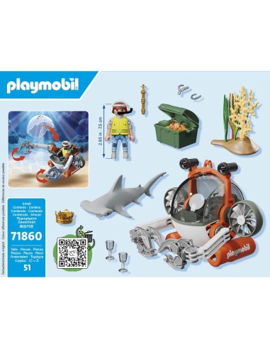 Promo Pack Búsqueda del tesoro con submarino 71860 PLAYMOBIL