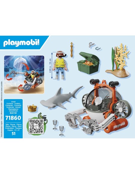 Promo Pack Búsqueda del tesoro con submarino 71860 PLAYMOBIL