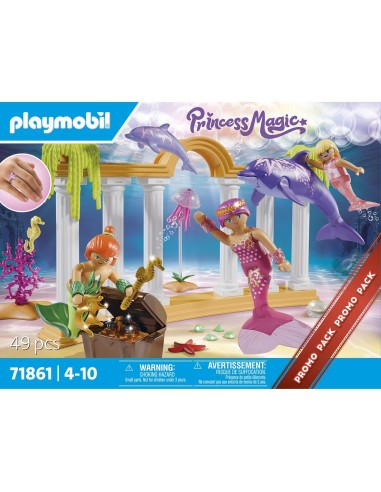 Promo Pack Tesoro de sirena con delfines 71861 PLAYMOBIL