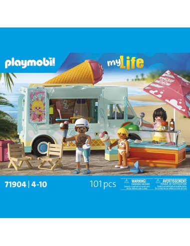 Camión de helados con tienda de surf 71904 PLAYMOBIL