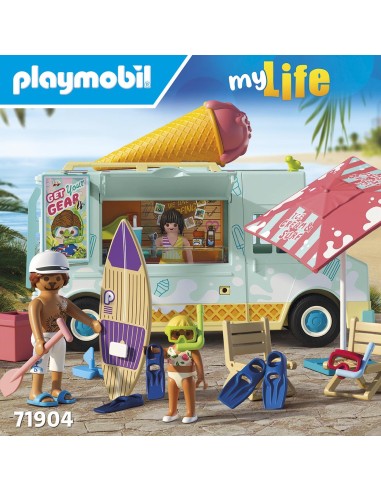 Camión de helados con tienda de surf 71904 PLAYMOBIL