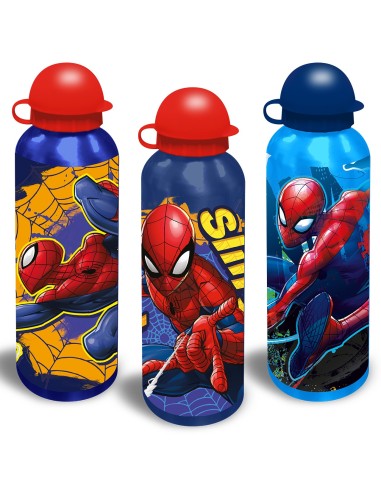 Surtido 3 cantimploras 500ml Spiderman SP50072 SPIDERMAN KIDS LICENSING