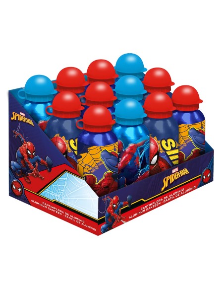 Surtido 3 cantimploras 500ml Spiderman SP50072 SPIDERMAN KIDS LICENSING