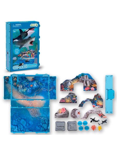 Libro-juego mundo marino 901A1221 COLLECTA