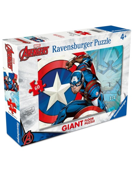 Puzzle 60 Giant Capitán América 12004217 MARVEL RAVENSBURGUER