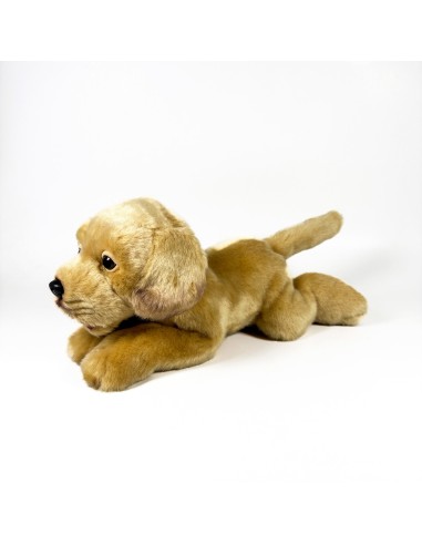 Peluche Labrador Canela Tumbado 25Cm 939D00285 BOCALAN DEQUBE