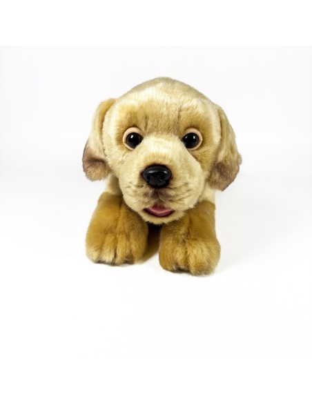 Peluche Labrador Canela Tumbado 25Cm 939D00285 BOCALAN DEQUBE