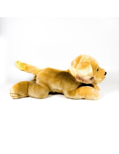Peluche Labrador Canela Tumbado 25Cm 939D00285 BOCALAN DEQUBE