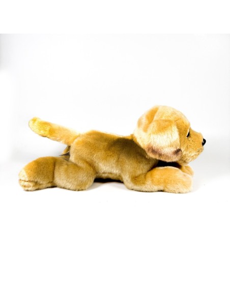 Peluche Labrador Canela Tumbado 25Cm 939D00285 BOCALAN DEQUBE