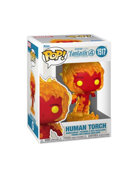 Funko Pop! La Antorcha Humana - Los 4 Fantásticos- 83586 MARVEL FUNKO