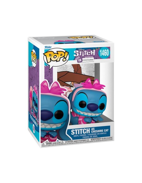 Funko Pop Figura Stitch con Disfraz de Cheshire 75163 DISNEY FUNKO