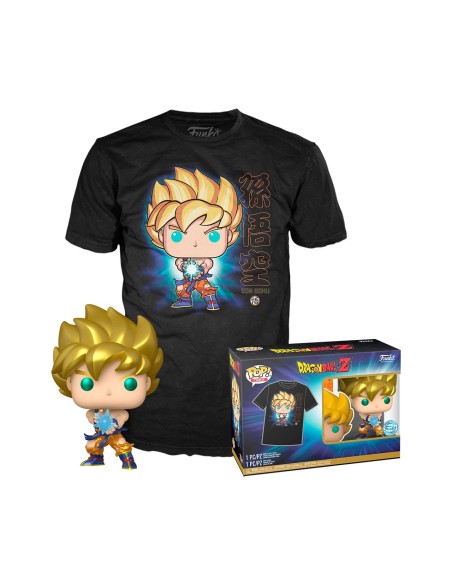 Funko Pop & Tee Goku -Dragon Ball- Talla M 77013 DRAGON BALL FUNKO