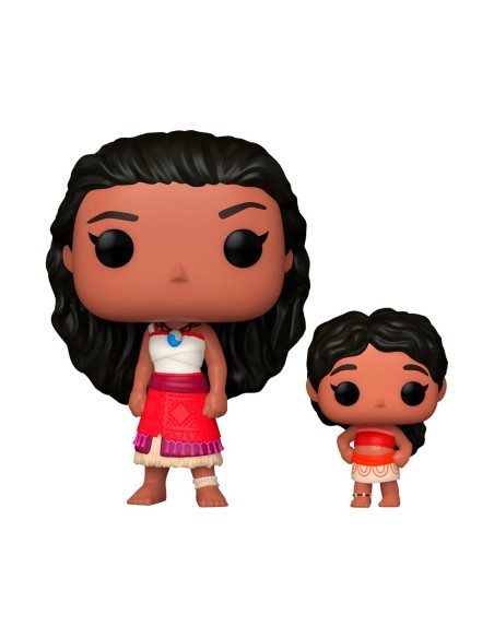 Funko Pop! Moana y la pequeña Hermana Simea -Vaiana 2- 79736 VAIANA FUNKO