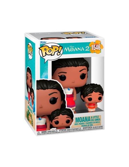 Funko Pop! Moana y la pequeña Hermana Simea -Vaiana 2- 79736 VAIANA FUNKO