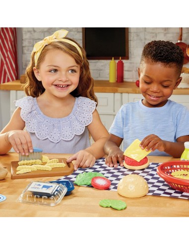 Creative Chefs Kit Hamburguesa 643194 LITTLE TIKES