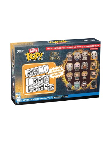Bitty POP! El Señor de los Anillos (Pack de 4 Figuras) 75459 FUNKO
