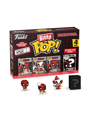 Bitty POP Deadpool! Deadpool (Pack de 4 Figuras) 84959 MARVEL FUNKO
