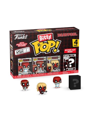 Bitty POP! Deadpool Fiesta del Piaja (Pack de 4 Figuras) 84962 MARVEL FUNKO
