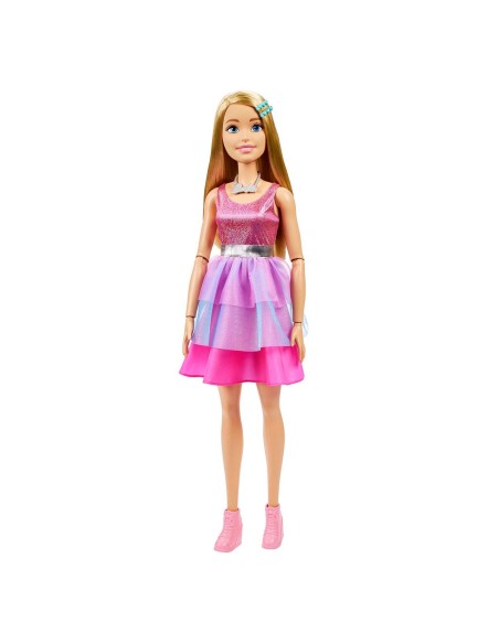 Muñeca Barbie 71 cm Vestido rosa HJY02 BARBIE