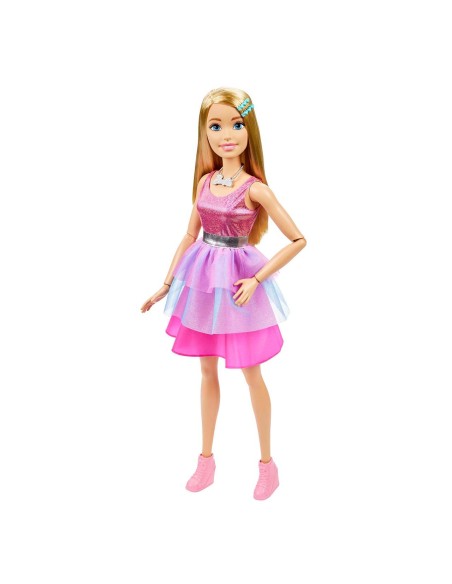 Muñeca Barbie 71 cm Vestido rosa HJY02 BARBIE