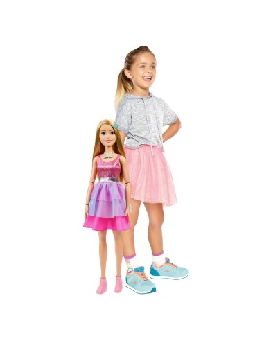 Muñeca Barbie 71 cm Vestido rosa HJY02 BARBIE