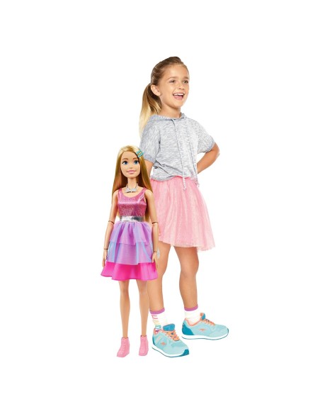 Muñeca Barbie 71 cm Vestido rosa HJY02 BARBIE