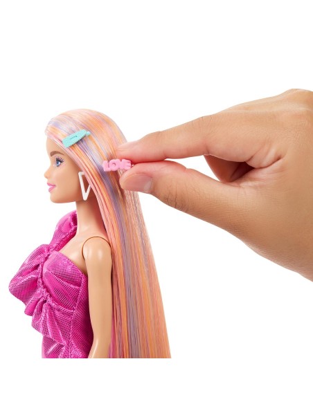 Muñeca Barbie Totally Hair Pelo rubio JDC85 BARBIE
