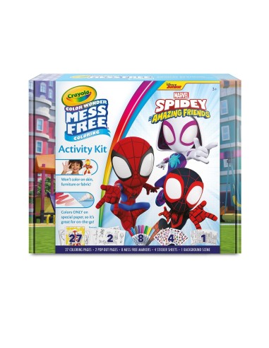 Super set Color Wonder Spidey 75-7193 MARVEL CRAYOLA