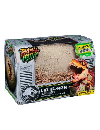 Primal Hatch Dinosaurio T-Rex interactivo 6072462 JURASSIC WORLD SPIN MASTER