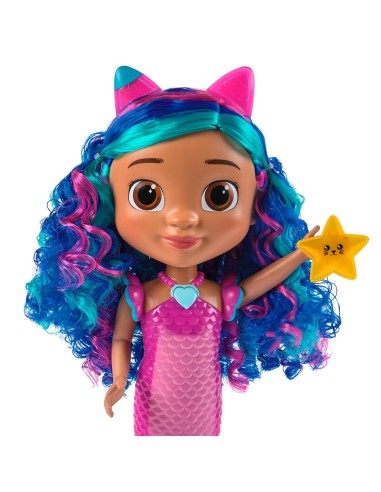 Muñeca Sirena interactiva La casa de Gabby Movie 6074338 SPIN MASTER