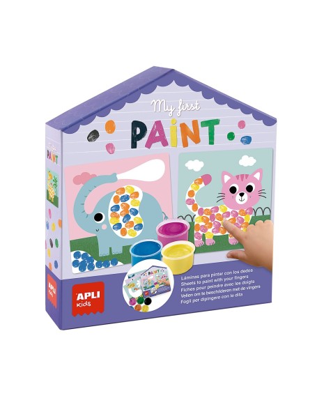 Mi primer juego de pintura 19574 APLI KIDS