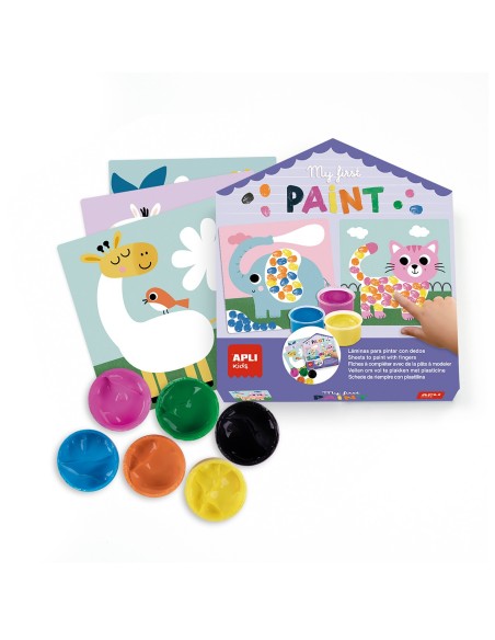 Mi primer juego de pintura 19574 APLI KIDS