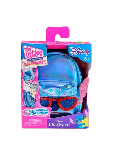 Mochilas Real Littles Stitch 00268 DISNEY CEFA