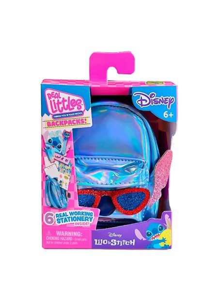 Mochilas Real Littles Stitch 00268 DISNEY CEFA