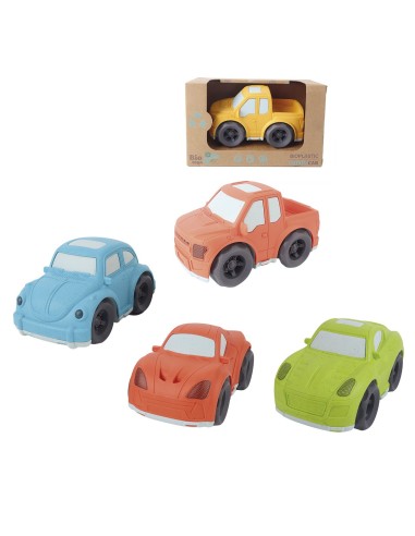 Coche ECO BIO. Hecho con paja de trigo. Modelos surtidos 746T01040 TACHAN