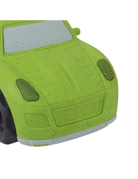 Pack dos coches ECO BIO Ferrari y Mini. Fabricados con paja de trigo 746T01041 TACHAN